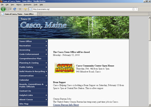Town of Casco Maine